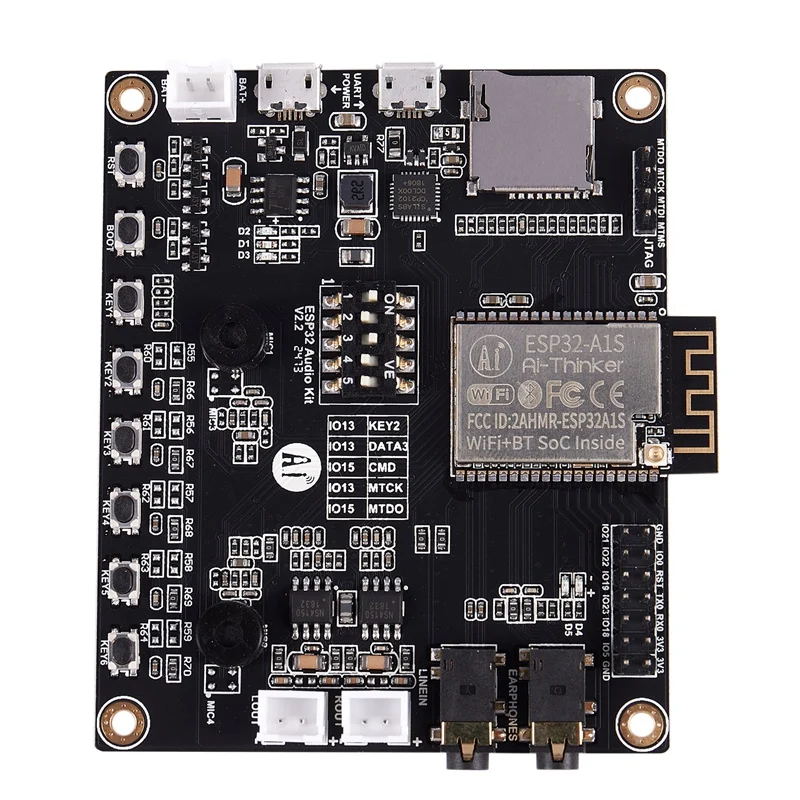 Esp32 Aduio Kit Wifi + Bluetooth модуль серийный к Wifi/Esp32 аудио развитию с A1S|Демонстрационные