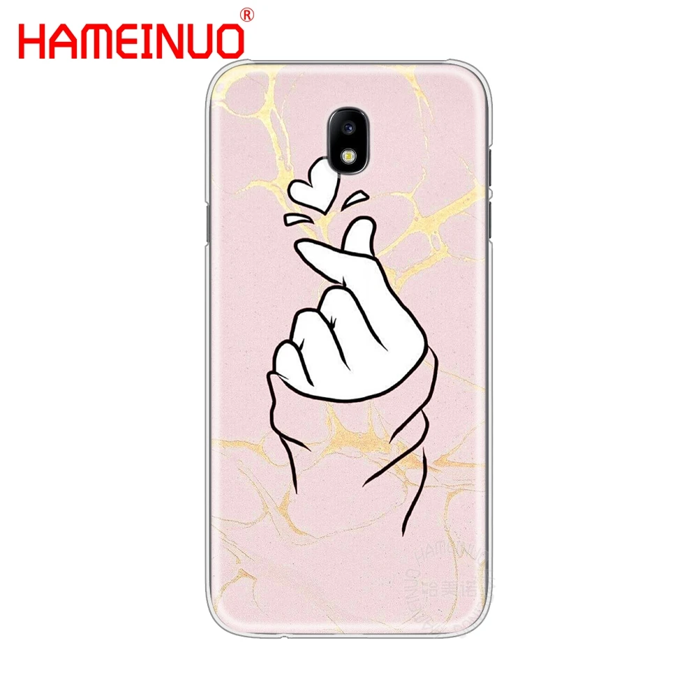HAMEINUO Hella finger hearts чехол для телефона Samsung Galaxy J3 J5 J7 2017 J527 J727 J327 J330 J530 J730 PRO|Бамперы| |