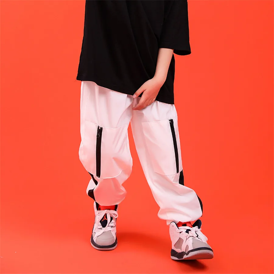 Детский танцевальный костюм в стиле хип-хоп для сцены Джазовый одежда