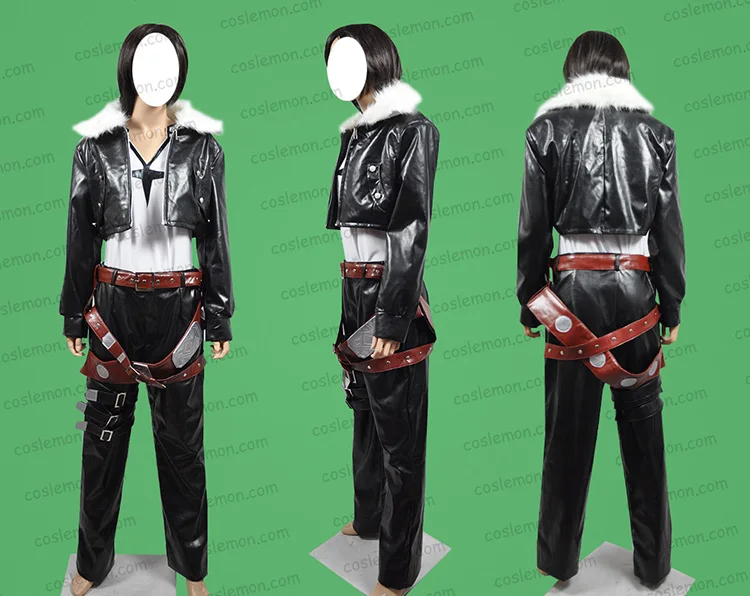 FINAL FANTASY VI Squall Leonhart Косплей Костюм Хэллоуин униформа наряд любой размер
