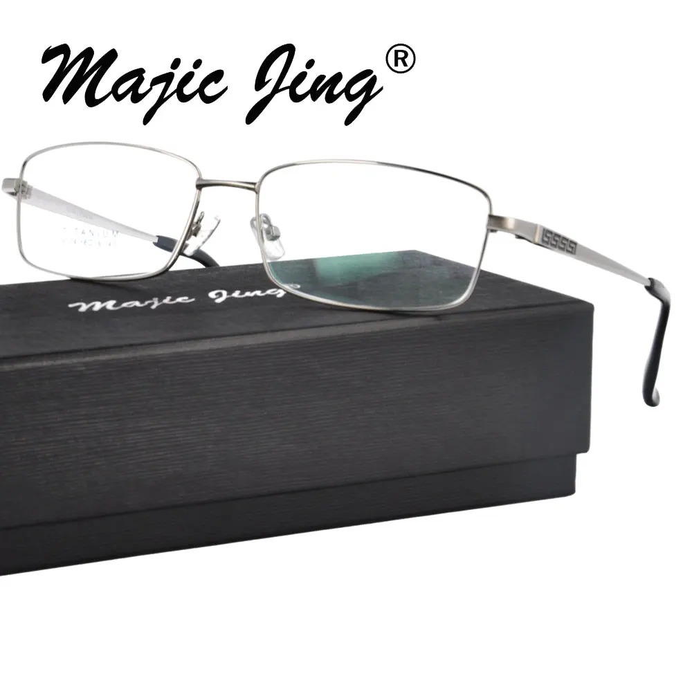 Очки для близорукости Magic Jing полная оправа RX очки по рецепту 6214|spectacles for men|brand