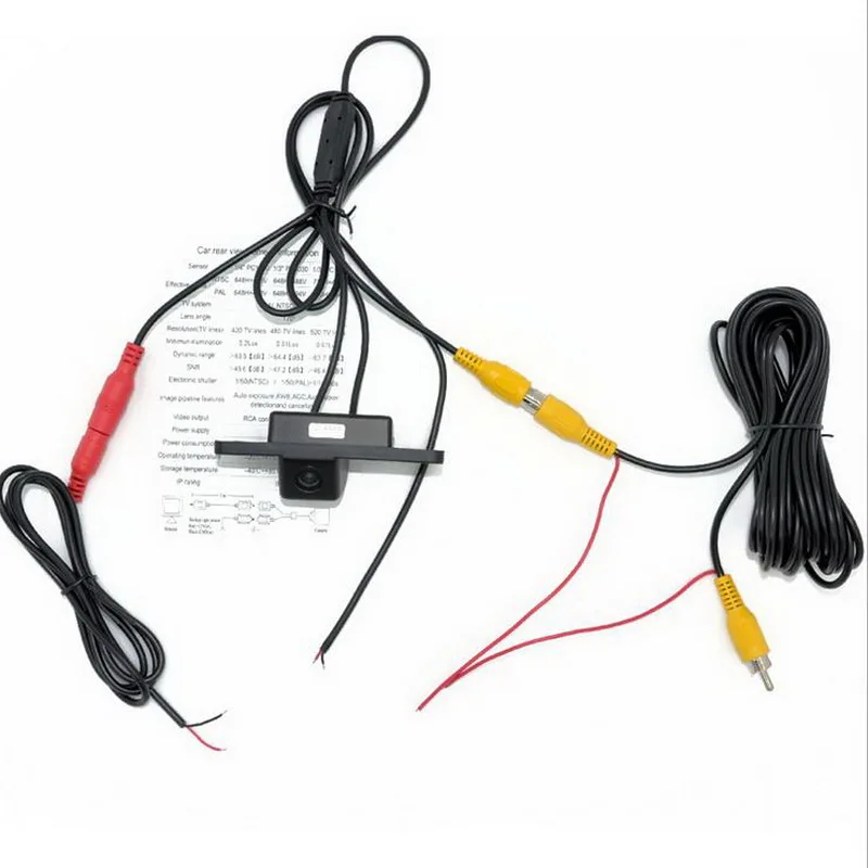 

Зеркальная Водонепроницаемая камера заднего вида для Ford focus 3C, ночное видение, помощь при парковке, задний угол