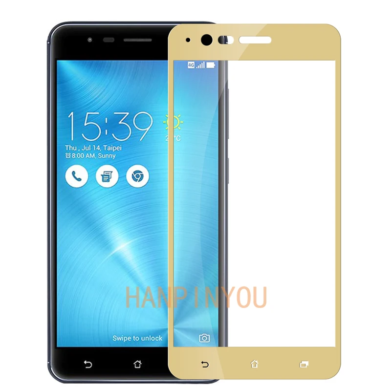 Для Asus Zenfone 3 Zoom ZE553KL 5 дюйма полное покрытие закаленное стекло Защита для экрана