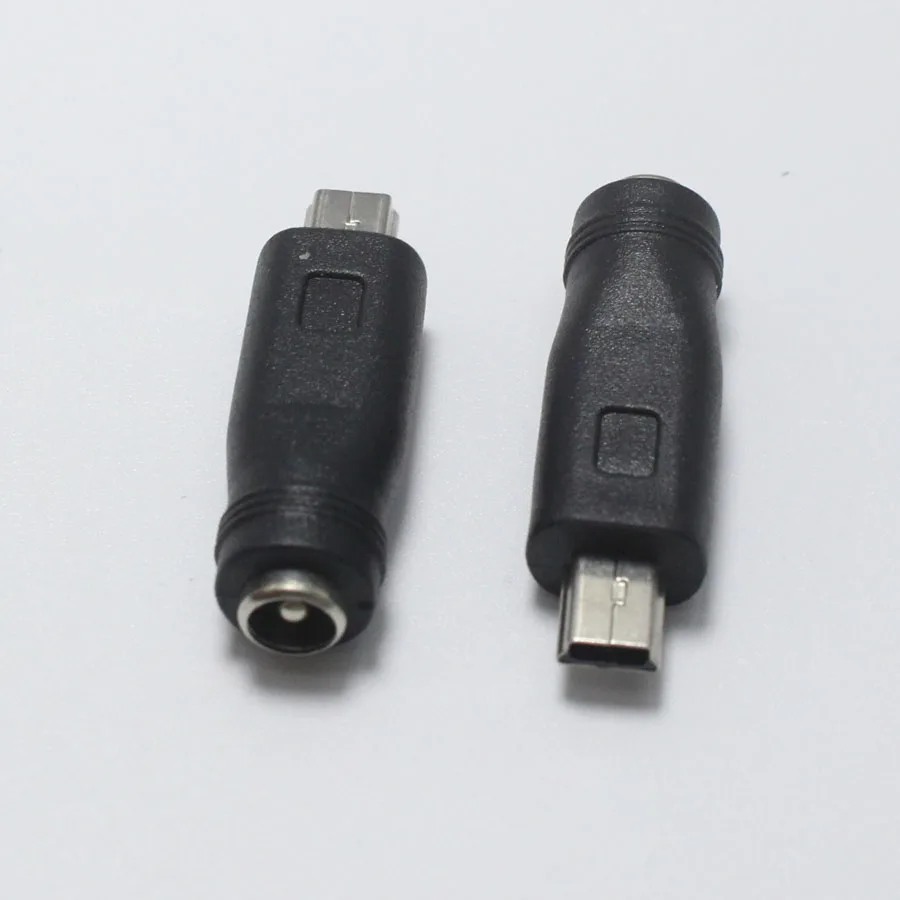 EClyxun 1 шт. 5,5x2,1 мм разъем для Mini/Micro USB Мужской 5 Pin DC разъем питания 90/180 градусов разъем адаптер для V8 Android