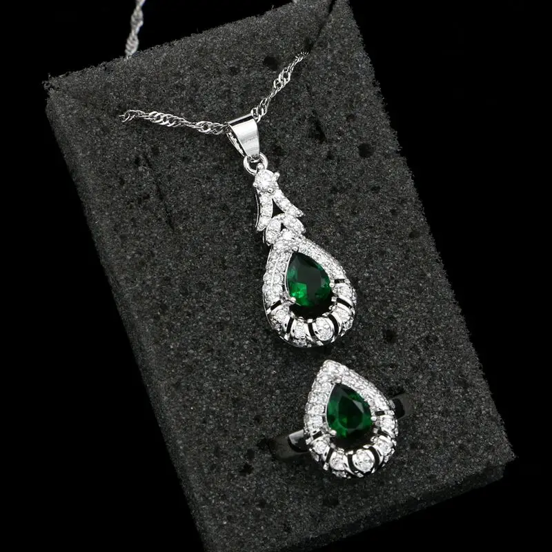 Серьги/кулон/ожерелье/Кольцо/браслет из серебра 925 пробы | Украшения и аксессуары