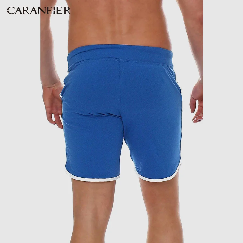 CARANFIER новые мужские спортивные пляжные шорты для бега цветные отдыха|Мужские