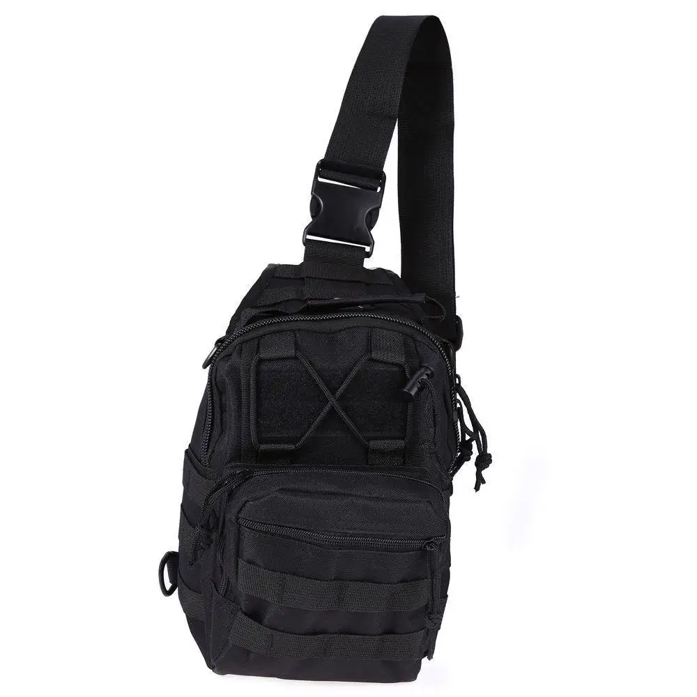 Black Высокое качество Outlife 600D уличная сумка военные тактические сумки рюкзак на плечо походная сумка камуфляж охотничий рюкзак - Цвет: Black
