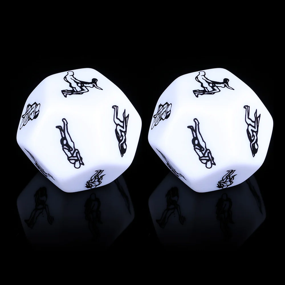 Сюрприз игральные кости, популярные игрушки, новинка, трюки, игра, секс-игрушка для холостяка, вечерние, забавные, для взрослых, пара, новинка, подарок, забавные игрушки, взрослые воронки - Цвет: 2pcs