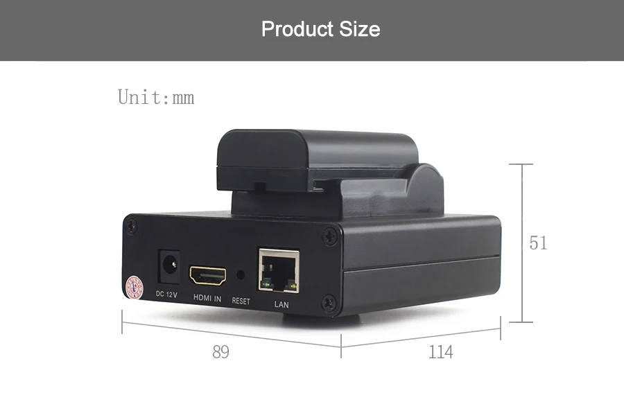 Лучший H.264/H264 HDMI к IP кодер IPTV живое потоковое кодирование беспроводной видео передатчик Wi-Fi стример RTMP RTSP HLS поддержка