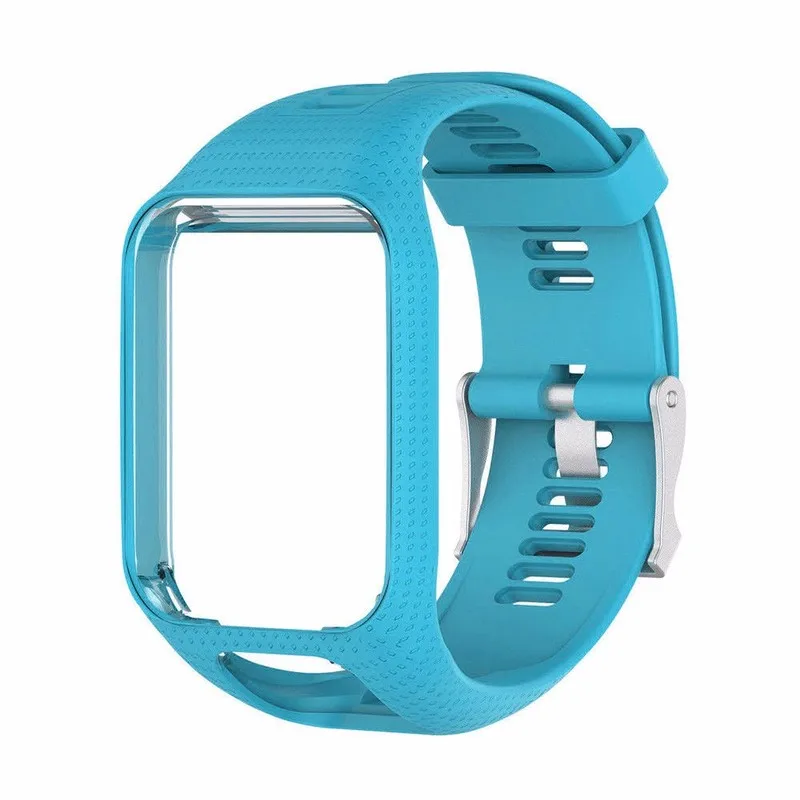 Ремешок силиконовый сменный для часов TomTom 2 3 Series Runner Spark Golfer Adventurer GPS | Электроника