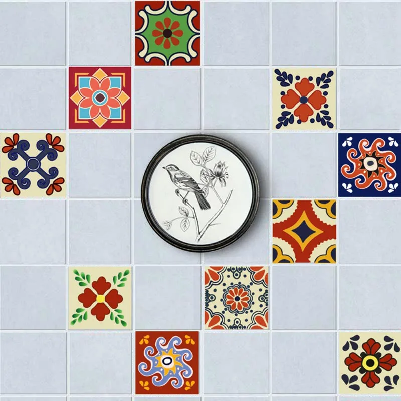 20 шт 10/15/20 см DIY настенная мозаичная плитка Плитки Стикеры s линии талии стены Стикеры Кухня клей Ванная комната туалет Водонепроницаемый ПВХ обои