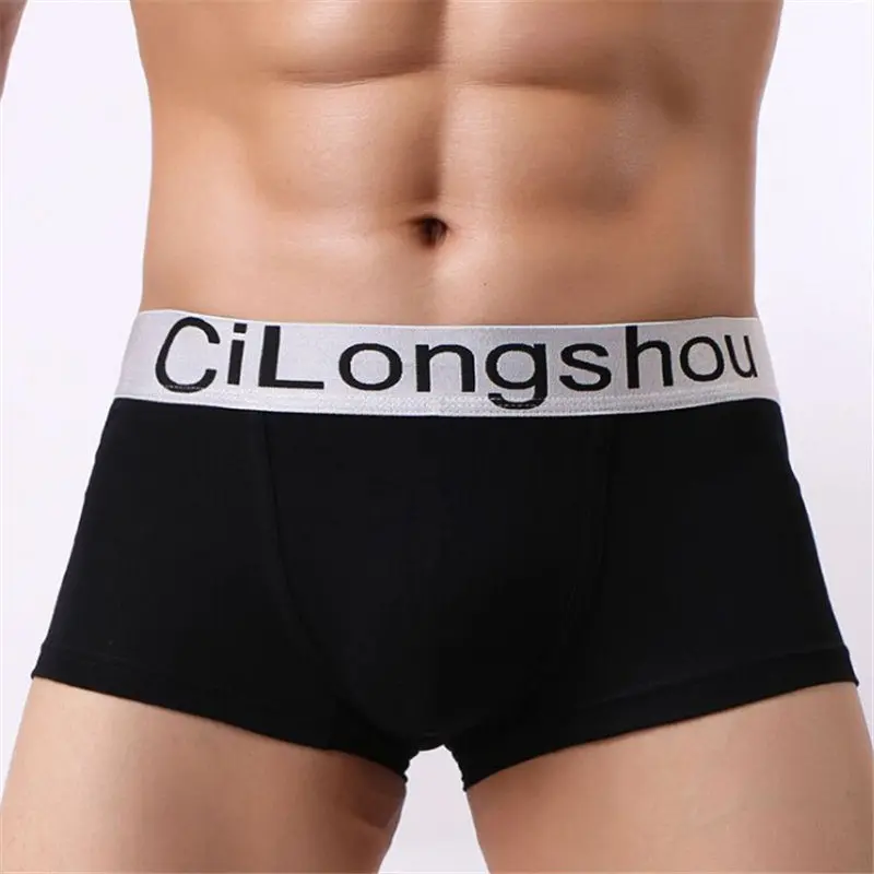 7 Colors Men's Underwear Fashion Boxers Breathable Cotton Summer Boxer Men M L XL XXL Youth Boys Panties Underpants | Мужская одежда
