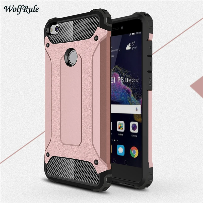 Cover Huawei P8 Lite 2017 Cases Business Style Silicone & Plastic Case For gr3 5.2" |