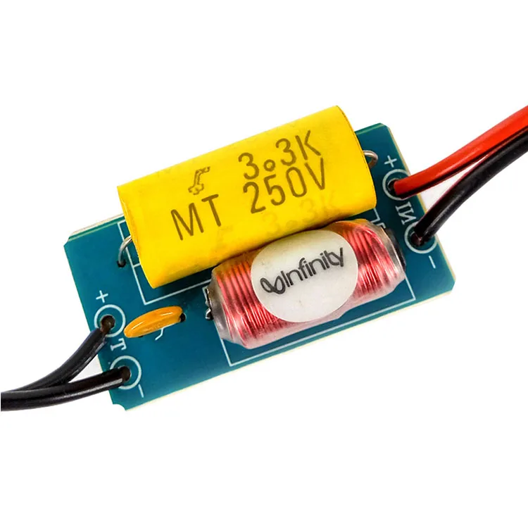 Tenghong 2 шт. чистый аудио высокочастотные динамики кроссовер 40W 4/6Ohm автомобиль изменение твитер кроссовер 1 способ фильтр делитель частоты "сделай сам"