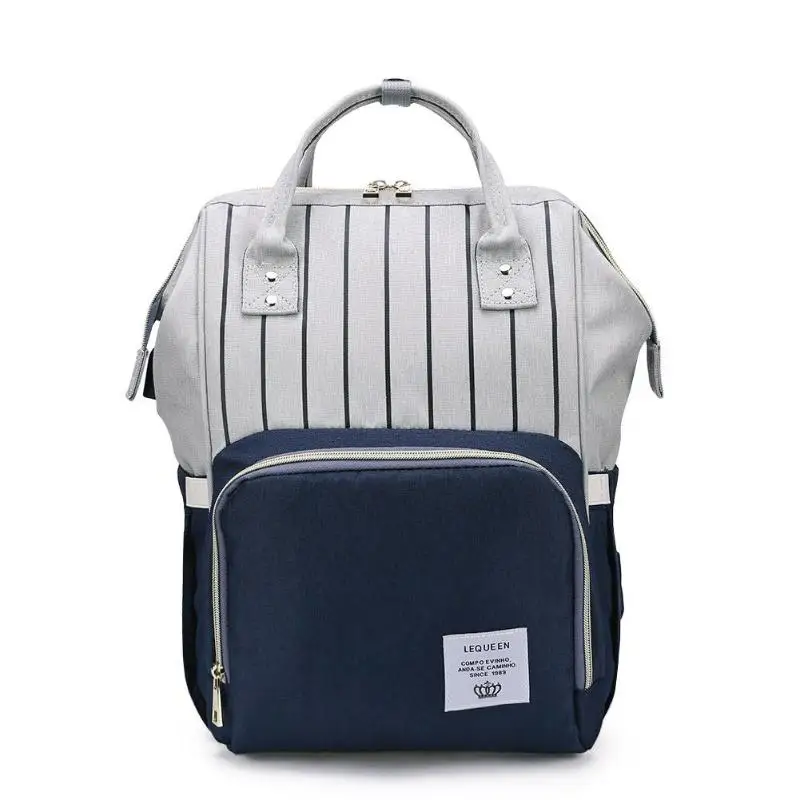 1 bag 02 Водонепроницаемый детский подгузник, сумка для кормления, USB порт, мумия, пеленки, сумки для беременных, дорожные рюкзаки, Большая вместительная сумка для детской коляски - Цвет: 1 bag 02