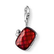 Классический кошелек красная сумочка Diy амулеты подходят оригинальные браслеты