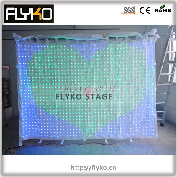 Бесплатная доставка 2x3 м P70 светодиодная стена для сценического экрана|led stage