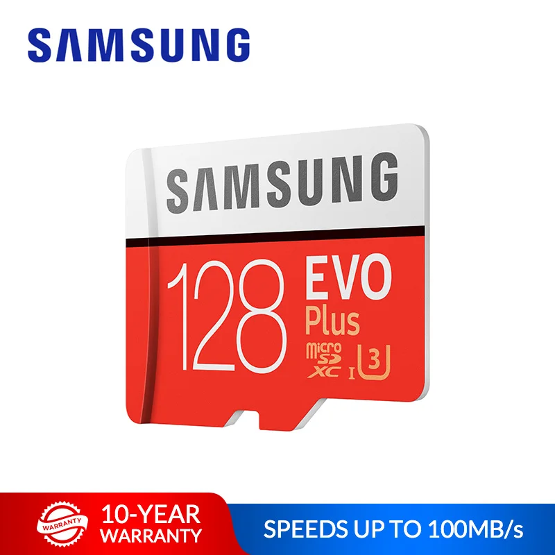 Карта памяти SAMSUNG EVO Plus объемом 32 Гб или 64 ГБ U1 Micro SD карты 128 U3 UHS I TF C10 4K флэш память