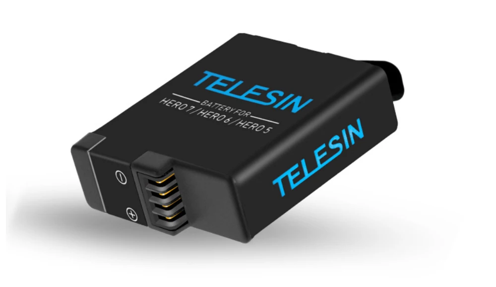 TELESIN 3-way зарядное устройство и 3 комплект аккумуляторов, зарядный ящик для хранения с заменой батареи для GoPro Hero 7 Black Hero 5 6