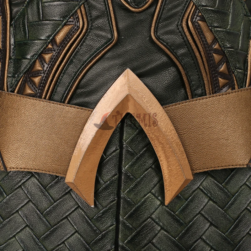 Athemis фильм Лига Справедливости Косплей Aquaman Косплей высококачественные костюмы на заказ