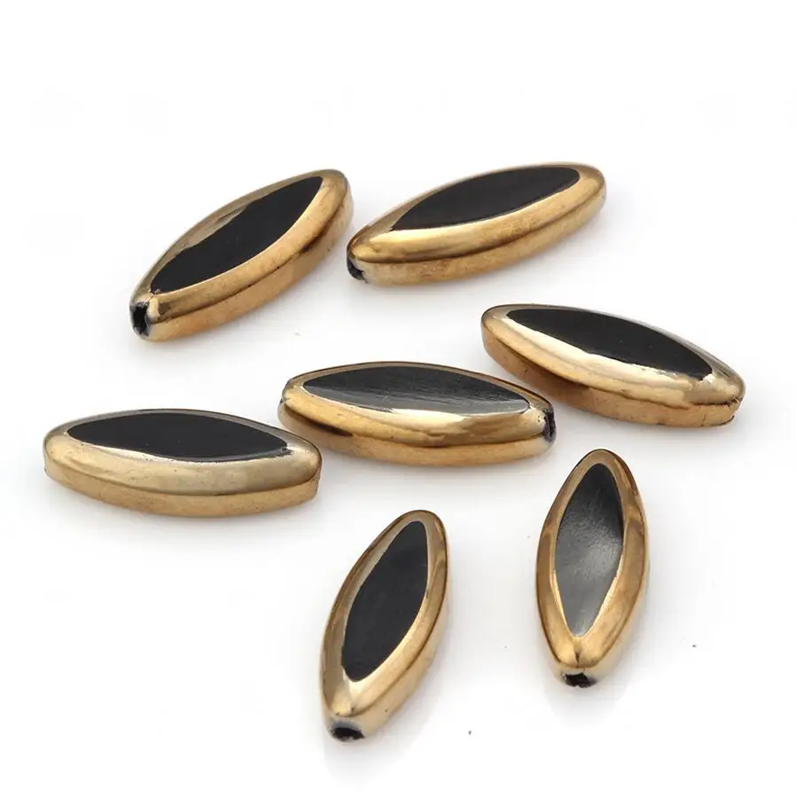 black MEIBEADS 18 шт./лот модные Хрустальные стеклянные бусины для самостоятельного изготовления ювелирных изделий ремесло бриолет граненые хрустальные бусины ожерелья 20*8 мм - Цвет: black
