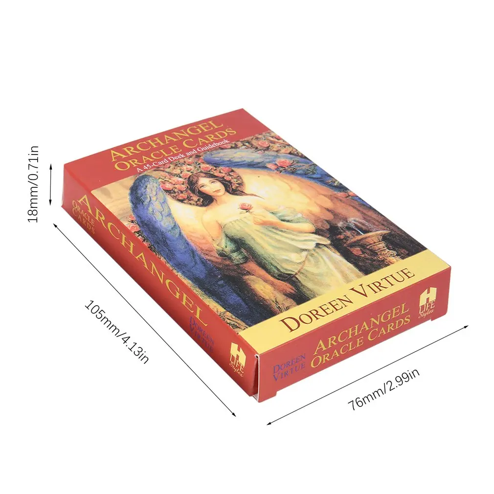 Волшебные карты Archangel Oracle Earth Magic: читай карты Fate Tarot для личного использования настольная игра 48 карт и руководство