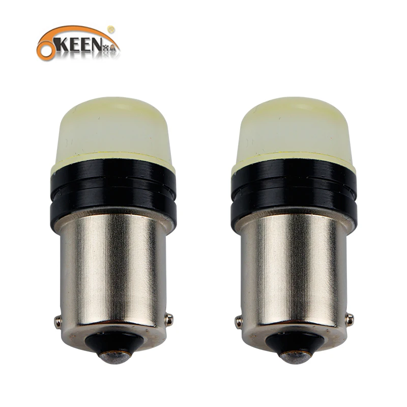 

OKEEN 2pcs 1156 7506 BA15S P21W 5630 5730 Car LED Light Bulbs 3W Turn Signal Lights 12V Auto Reverse Lamp Daytime Running Light