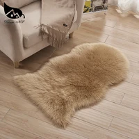 Dream NS Rug Anti Skid Soft Home Rug For Warm Plush Floor Rugs Fluffy Mats Kids Room Area Rug Faux Fur Living Room Mats