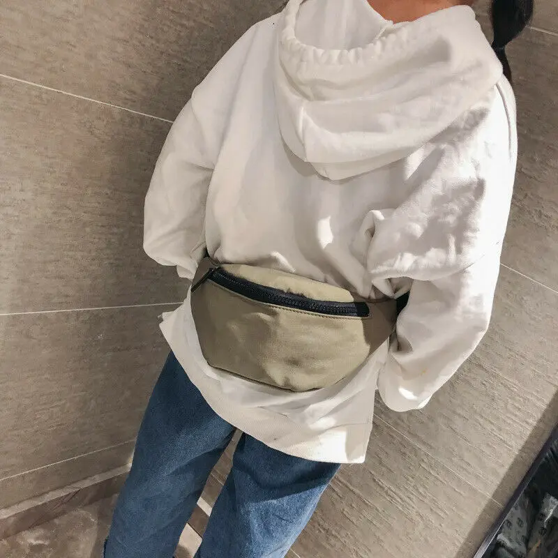 2019 новейший стиль модная женская Повседневная нейлоновая поясная сумка на