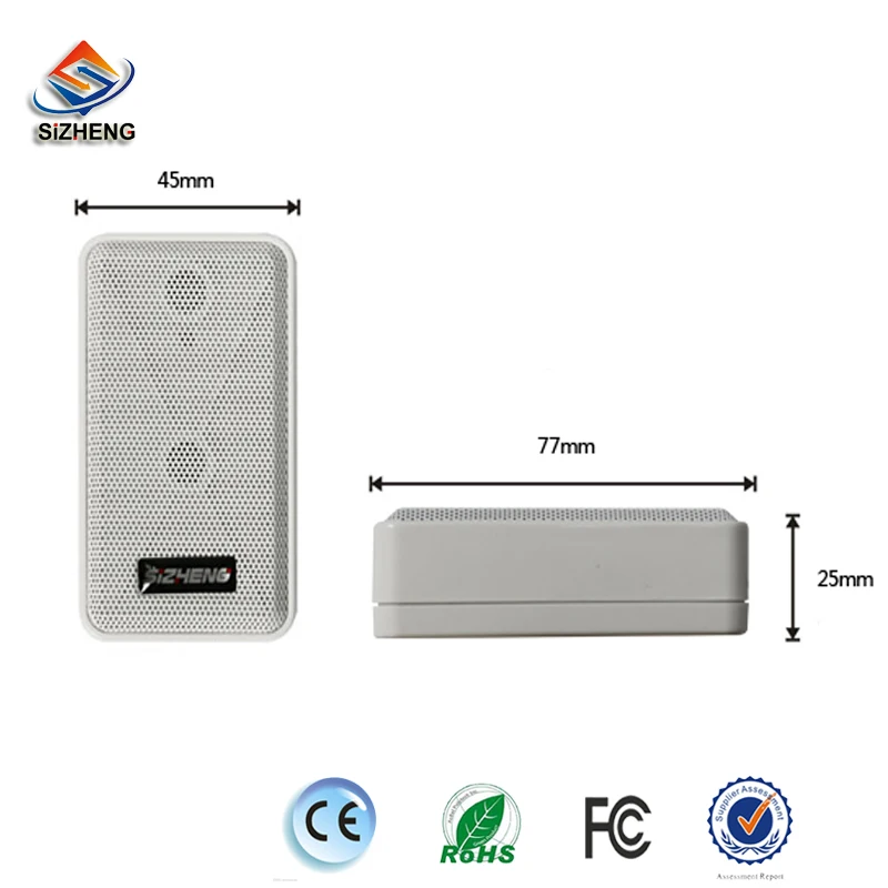SIZHENG COTT S20 HI fidelity 38dB Аудио Микрофон для видеонаблюдения звуковой монитор Пикап