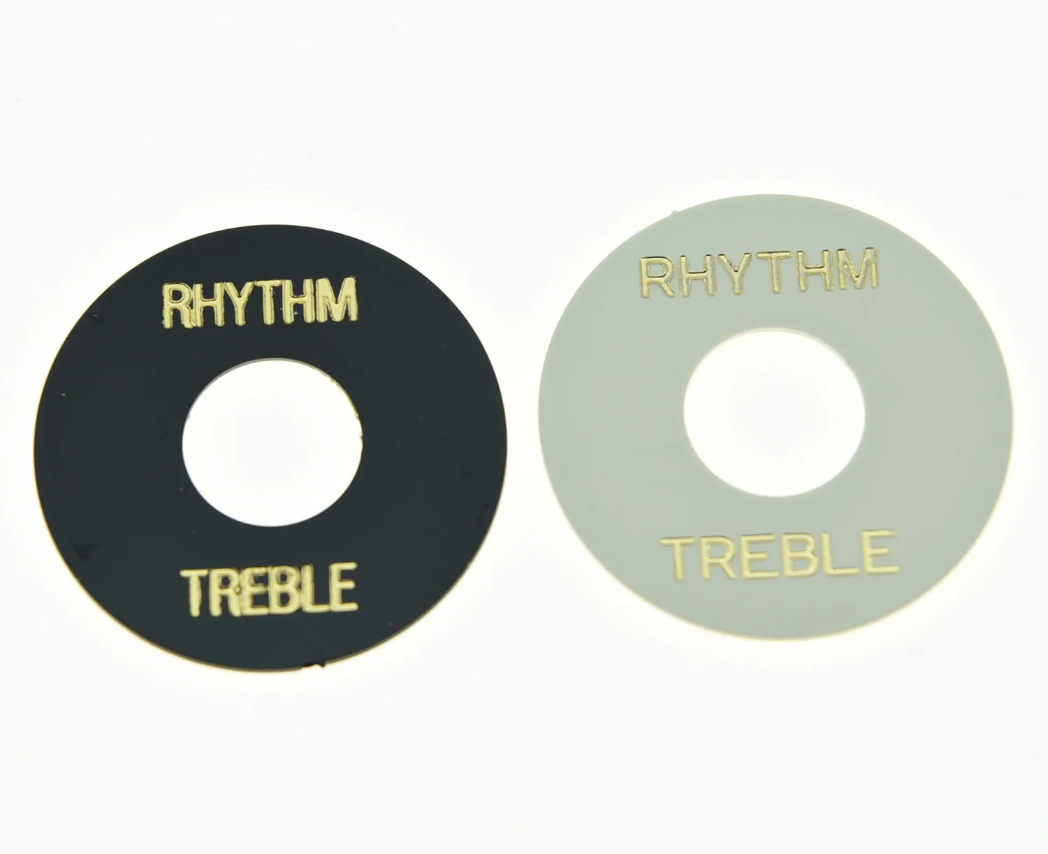 Черно-белая Гитара тумблер шайба ритм кольцо регулятора тембра высоких частот