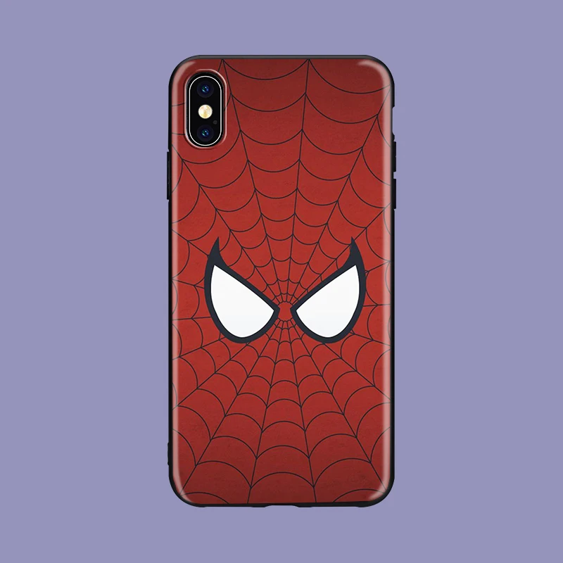 SM05 Marvel Супергерои Человек-паук вдали от дома логотип мягкий Чехол для телефона из ТПУ для iPhone 8 7 6 6S Plus X 5 5S SE XS XR max 6plus - Цвет: SM05