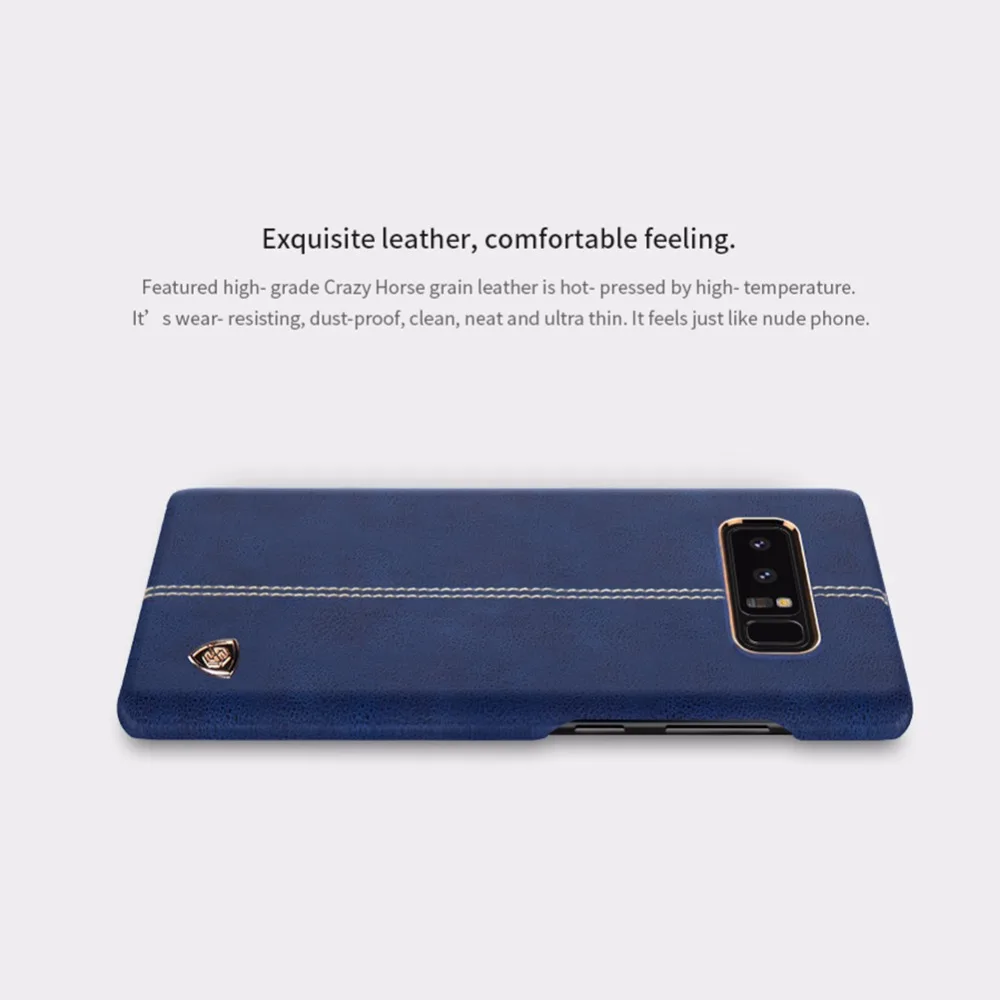 NILLKIN Englon Leather Cover For Samsung Galaxy Note 8 Luxury Vintage Back Phone Cases | Мобильные телефоны и аксессуары