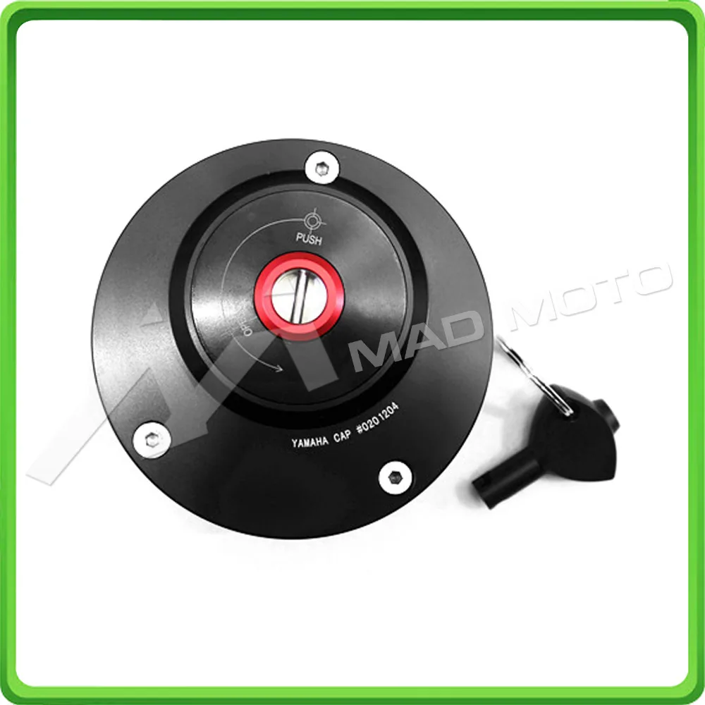 Крышка Fule/колпачки для бензобака MAD MOTO CNC подходят Yamaha YZF R1 R6 FZ8 MT 03 09 FZ1 / FAZER FZ6 XJR 1300