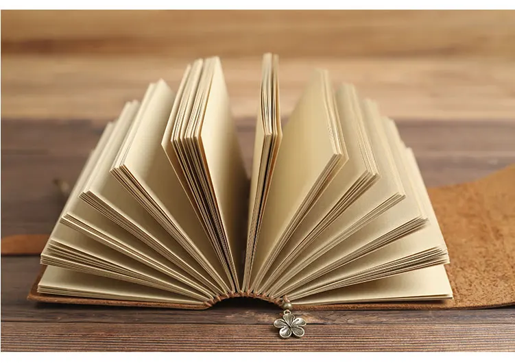 Кожаная записная книжка-календарь Ретро креативный блокнот ручной работы утолщенный канцелярский журнал для путешествий