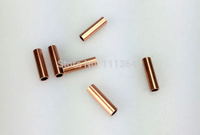 Медная трубка 100 шт для соединения провода из углеродного волокна|copper tube terminal