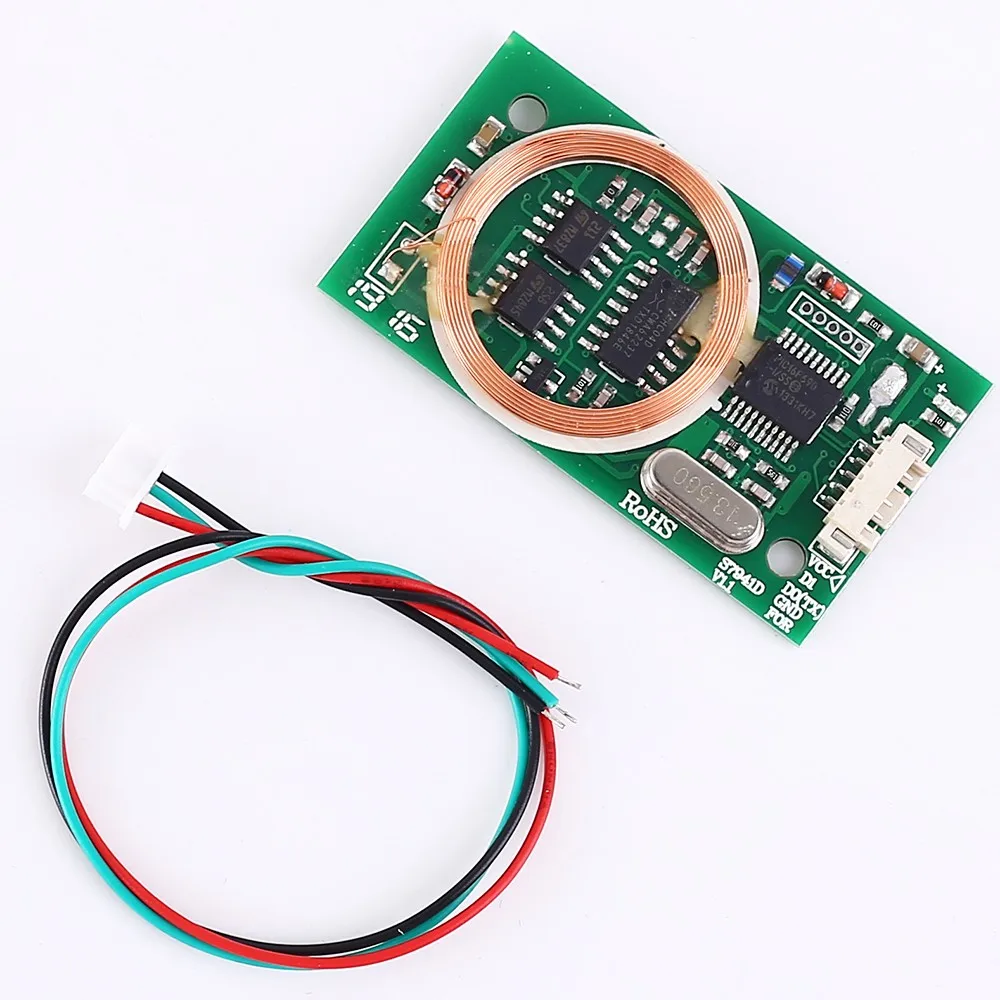 RFID считыватель UART 5 в постоянного тока 13 56 МГц 125 кГц|Детали и аксессуары для