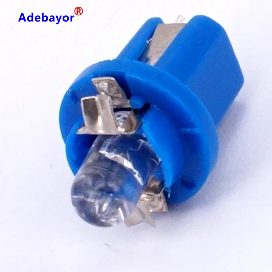 10 X T5 led b8 5 Автомобильная боковая световая приборная панель лампа | Автомобили и