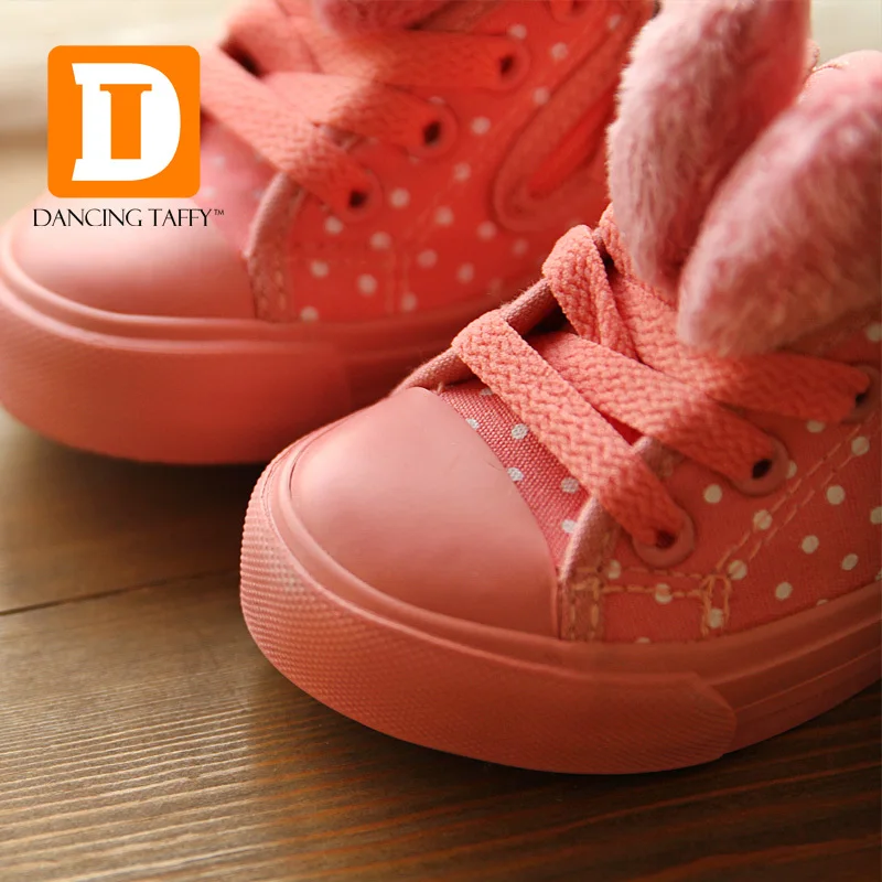 Новые 2015 Осень Дети Обувь Модные милый кролик обувь для девочек принцессы