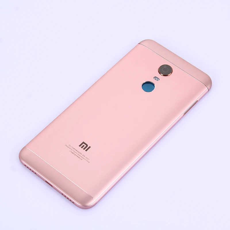 Новая крышка батареи для Xiaomi redmi 5 redmi 5 5Plus задняя крышка батарейного отсека Корпус с боковыми кнопками без объектива камеры