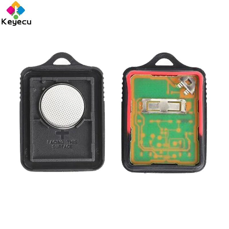 KEYECU Pair Keyless Remote Key - 3 Btns &amp 315MHz/ 433MHz Adjustable FOB for Lincoln/ Mercury CWTWB1U212 CWTWB1U331 CWTWB1U345 |
