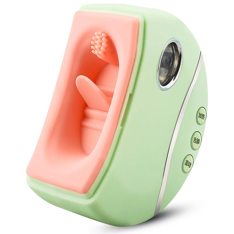 Вибрирующее яйцо для языка 7 Частотный Стимулятор клитора ротовой полости соска