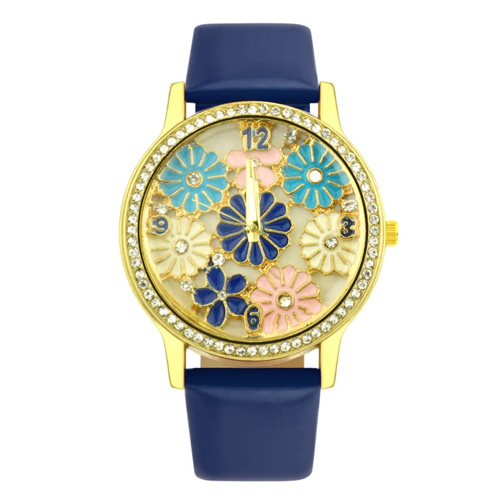 Женские часы Топ Бренд роскошные женские кожаный ремешок креативный подарок