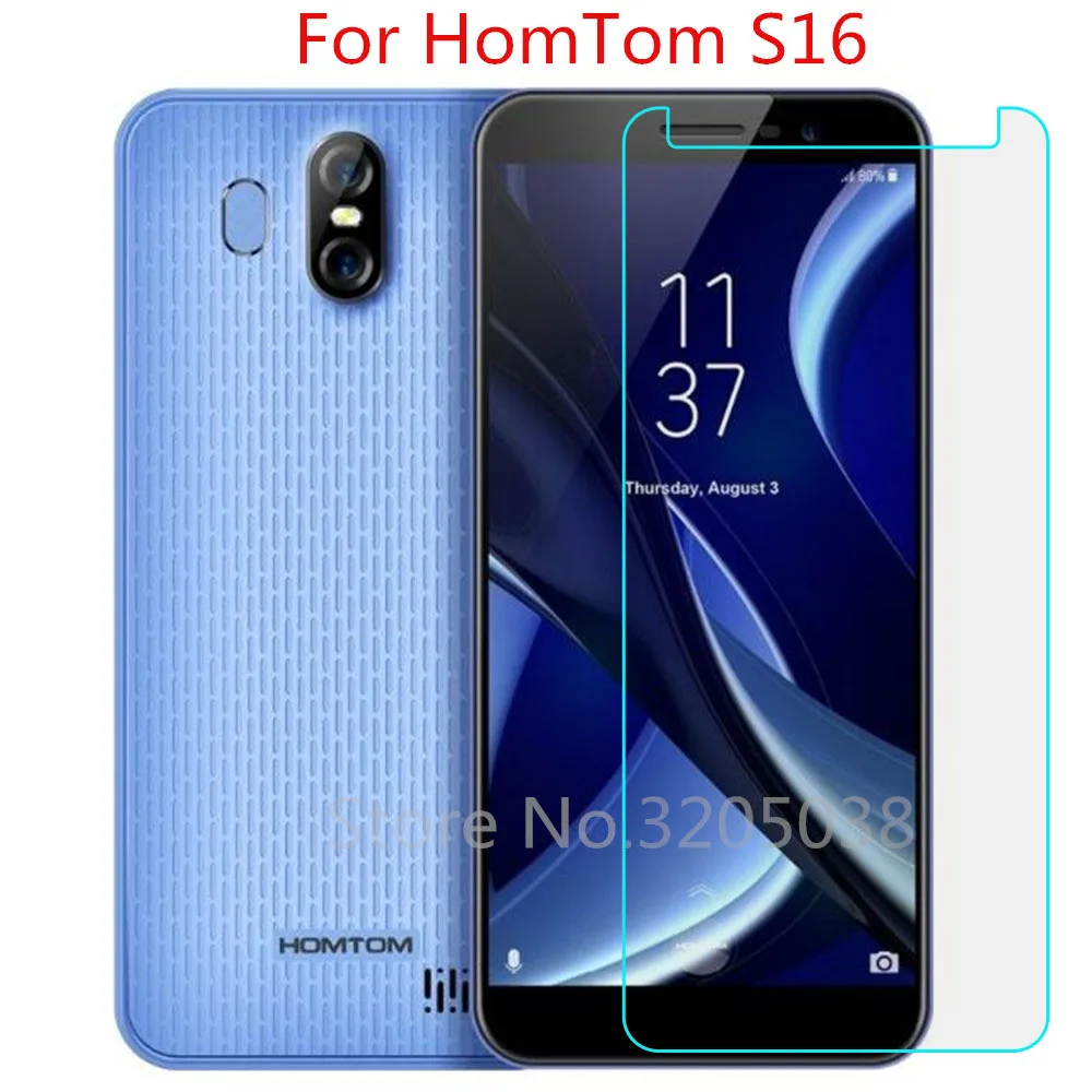 2Pcs Tempered Glass for HomTom S16 on Screen Protector Phone Film | Мобильные телефоны и аксессуары