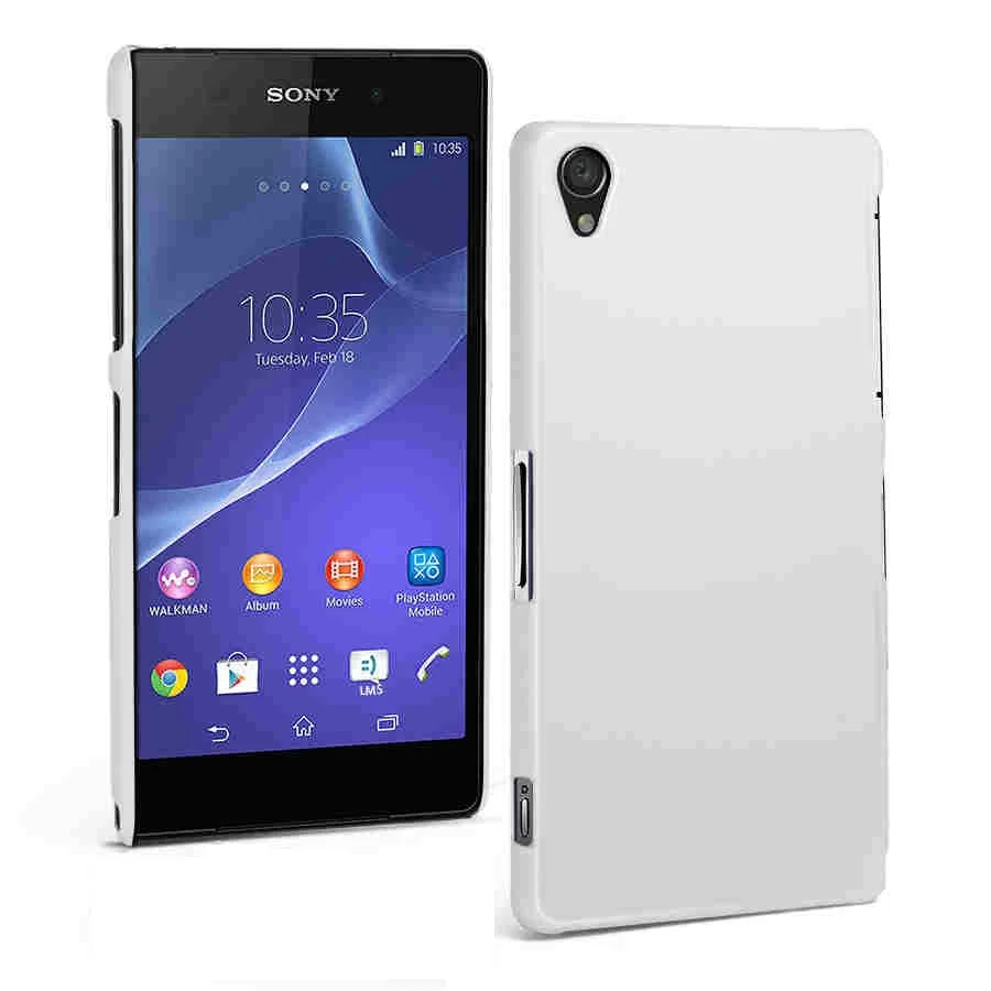 LANCASE For Sony Xperia Z3 Compact Case Candy Plastic Rubberized PC Hard Z5 Premium Frosted |