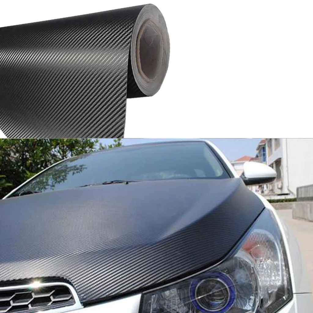 CARPRIE виниловые наклейки на машину наклейка для мотоцикла автомобиля Ipod 3D Carbon 127x30 см волоконная обернутая самоклеящаяся наклейка s для авто jun27