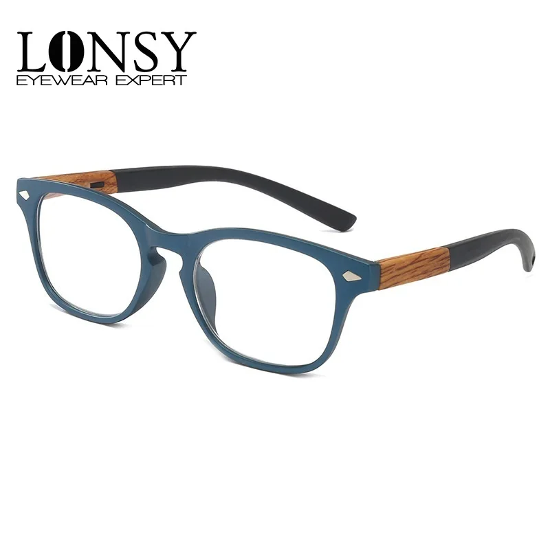 

LONSY Retro Reading Glasses Women Men Brand Design Hyperopia Prescription Eyeglasses +1.0 +1.5 +2.0 +2.5 +3.0 +3.5 +4.0 Diopter