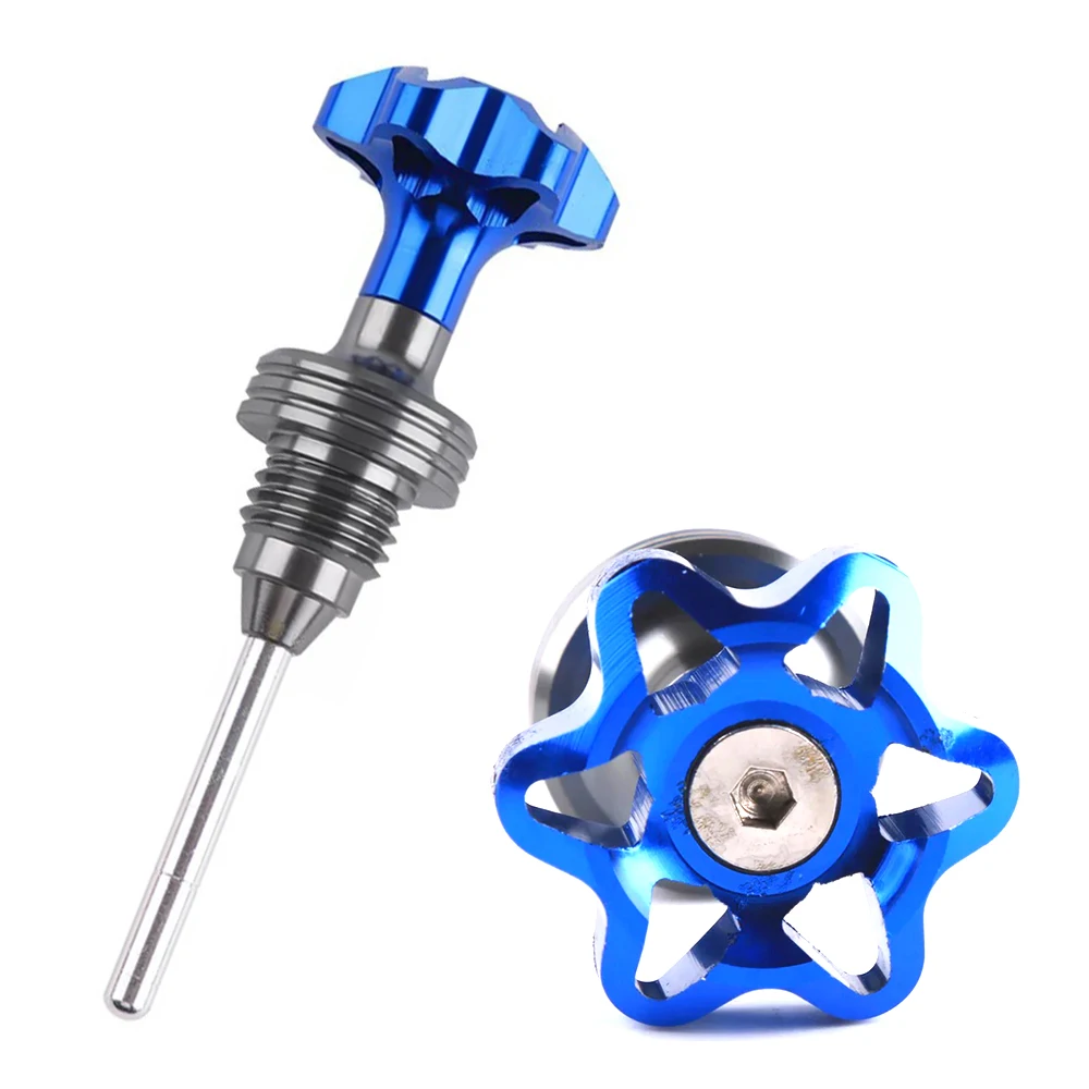 Универсальный Масляный бак для мотоцикла измеритель уровня мотоциклетная