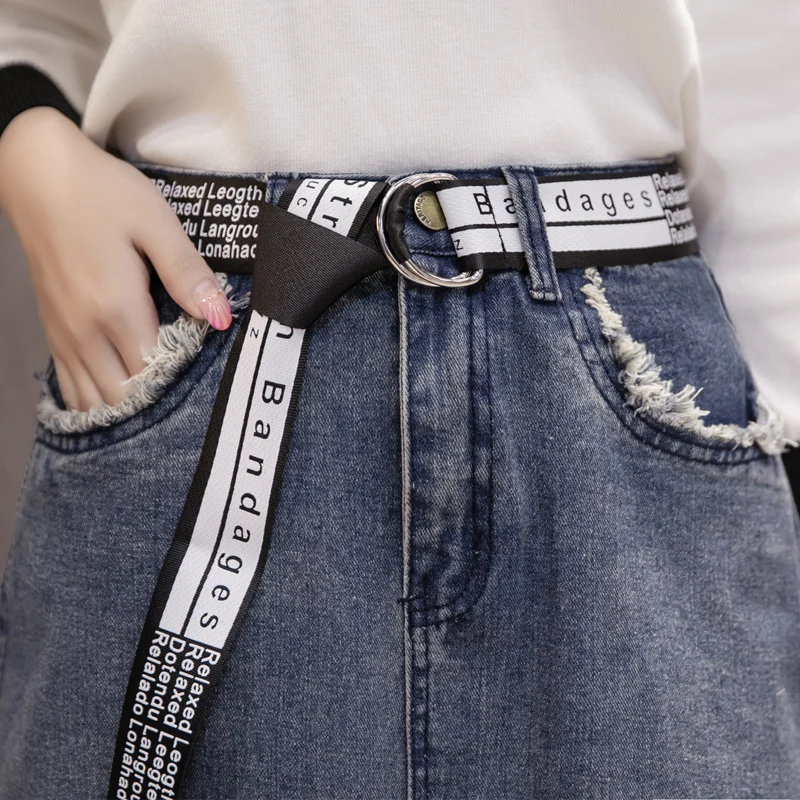 Модная Джинсовая юбка трапециевидной формы с высокой талией для женщин большие