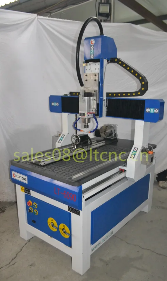 Cnc однофазный шпинделя воздушного охлаждения портативный фрезерный станок с ЧПУ